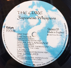 Винтажная виниловая пластинка LP The Cure Japanese Whispers The Cure Singles Nov 82 Nov 83 (UK 1983)