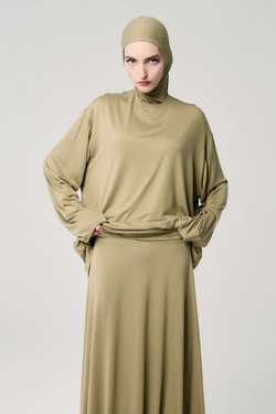 Лонгслив база хаки