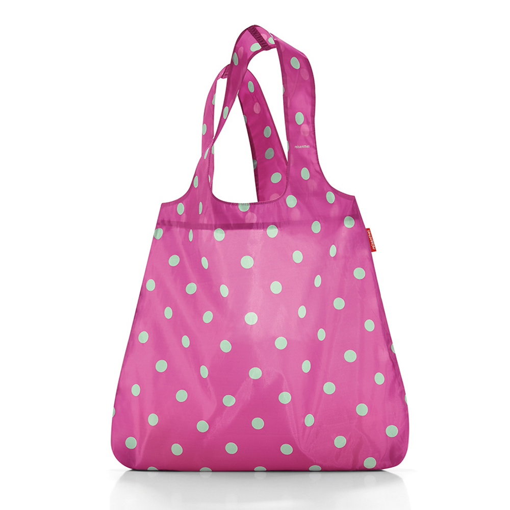 Сумка складная mini maxi shopper magenta dots