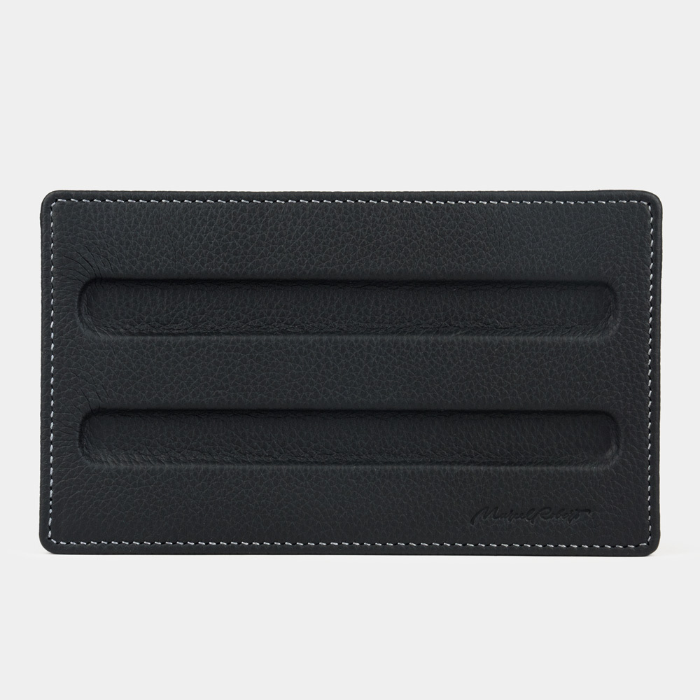 Настольный набор для руководителя Business Теленок черного цвета