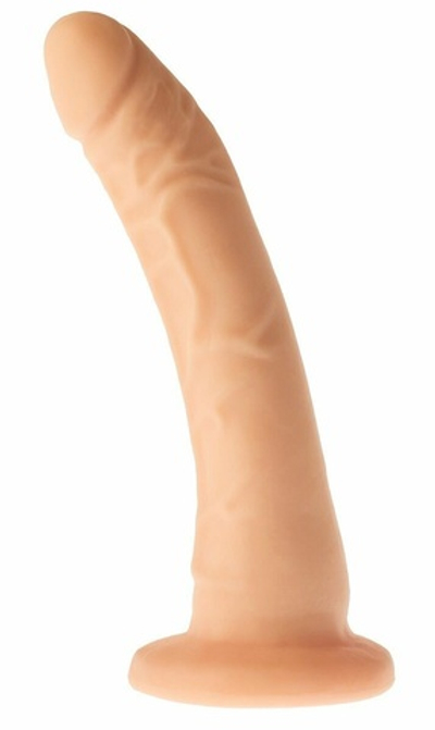 Телесный фаллоимитатор Captain Cooper - 21,5 см. (Цвет: телесный)