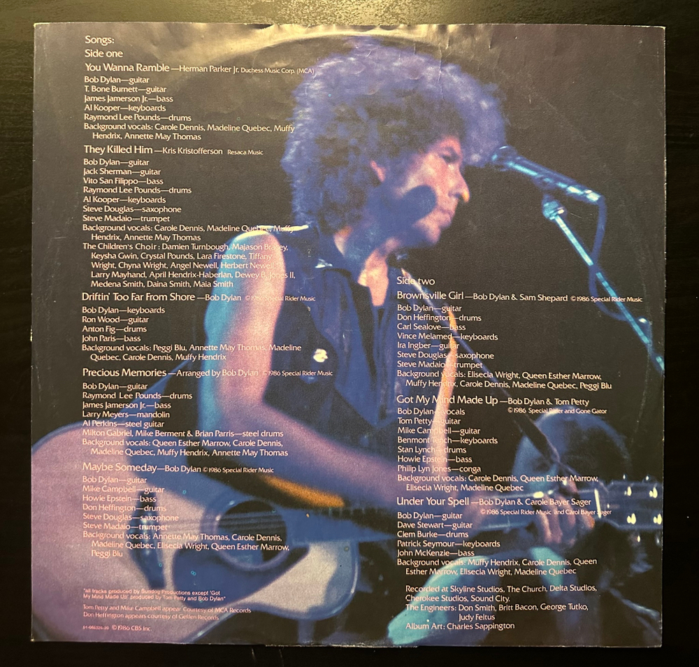 Bob Dylan - Knocked Out Loaded (Голландия 1986г.)