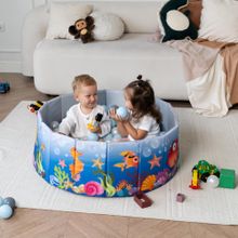 Игрушка Детский сухой бассейн TM Romana Мир приключений Аквариум складной