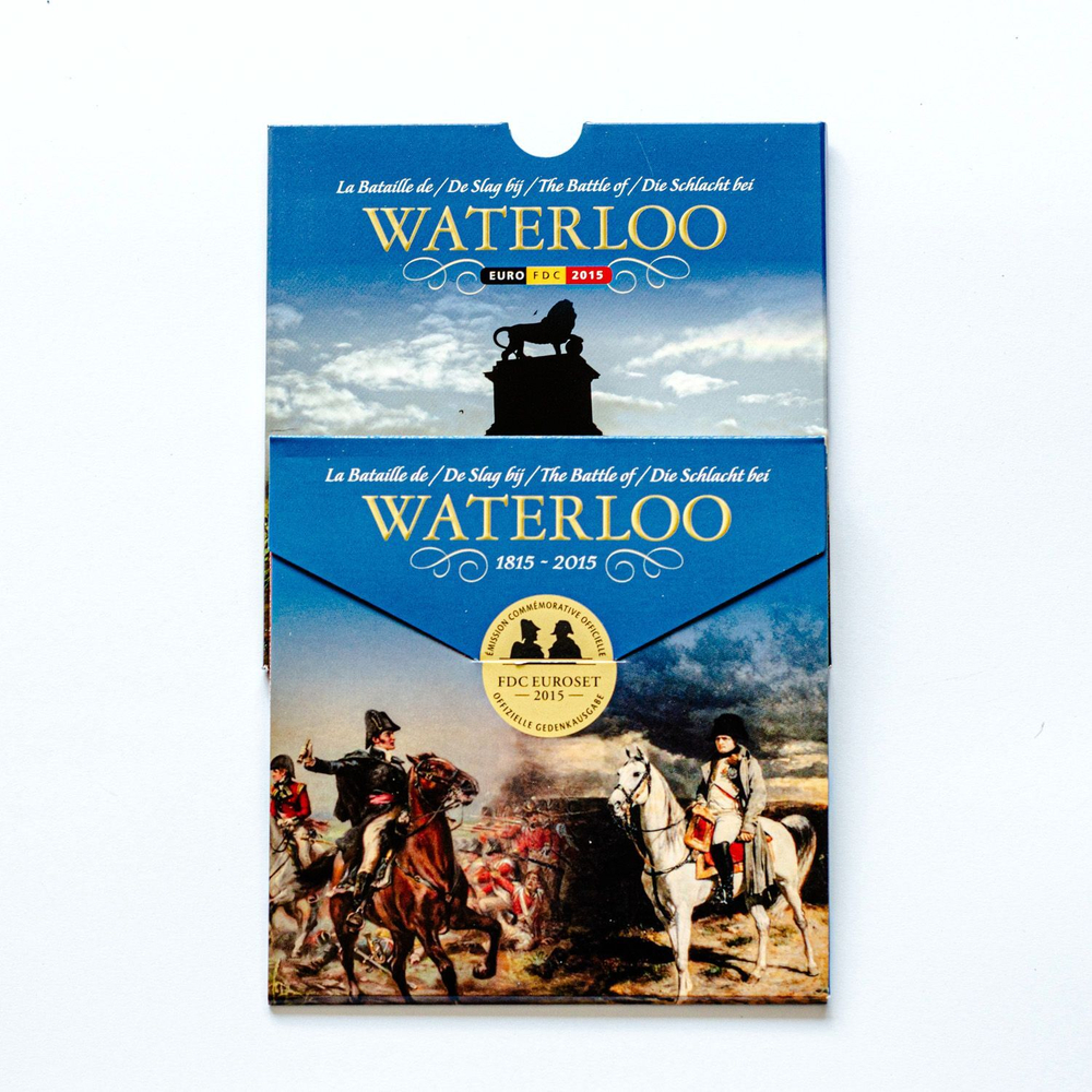 Belgium 2015 Year Set – "Waterloo" + 2½ "200th Anniversary of the Battle of Waterloo"