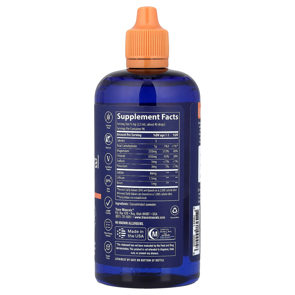 Trace, ConcenTrace®, микроэлементы в каплях, 237 мл (8 жидк. унции)