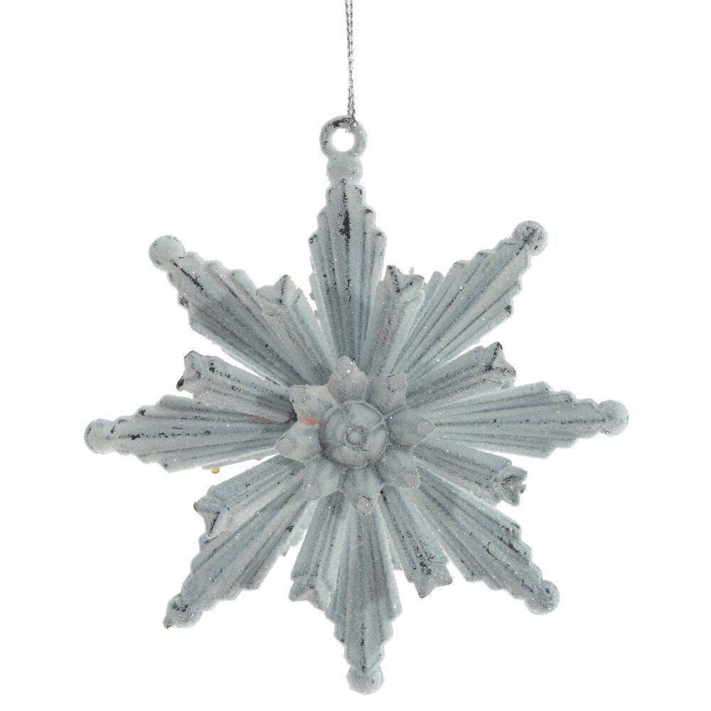 GAEM Украшение новогоднее "Снежинка", L11 W3,5 H11,5 см