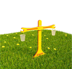 Уличный игровой развивающий модуль Весы