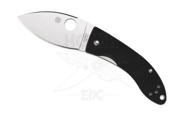 Складной нож Spyderco Lil' Lum C205GP c клинком из стали Böhler N690Co, рукоять G10