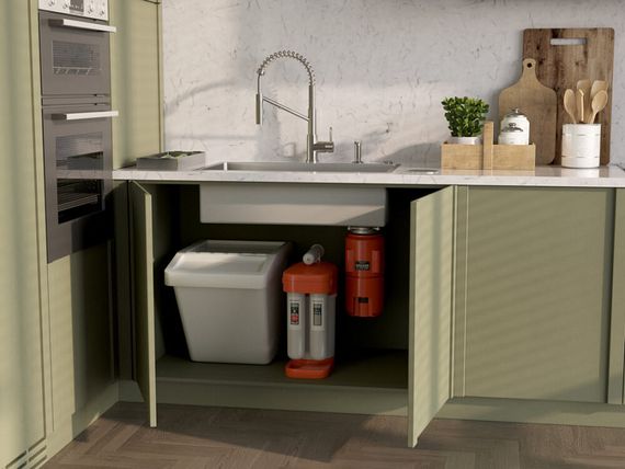 Мойка Omoikiri Taki 74-U/IF-LG Side нерж.сталь/светлое золото