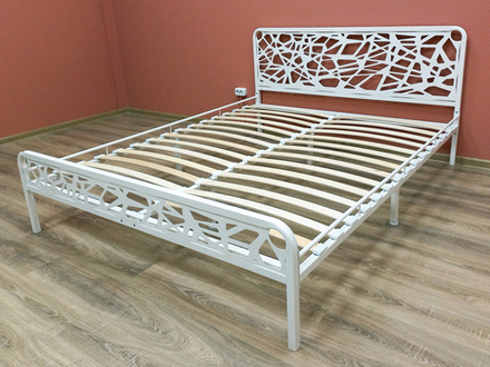 Кровать Форвард КМД 16 ОРИОН 160 белый