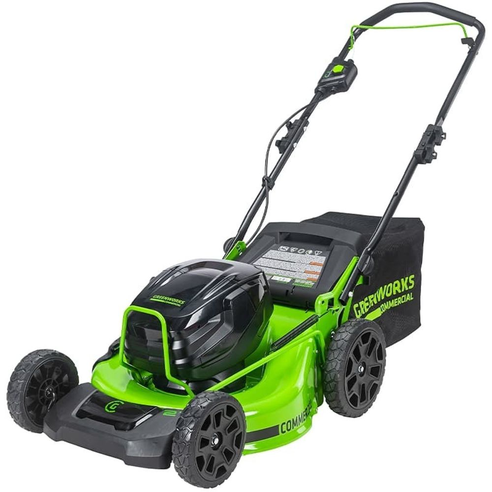 Аккумуляторная газонокосилка Greenworks GC82HPLM51, 82v, 51 см, (2518907UB), с аккумулятором 5 А·ч и зарядным устройством