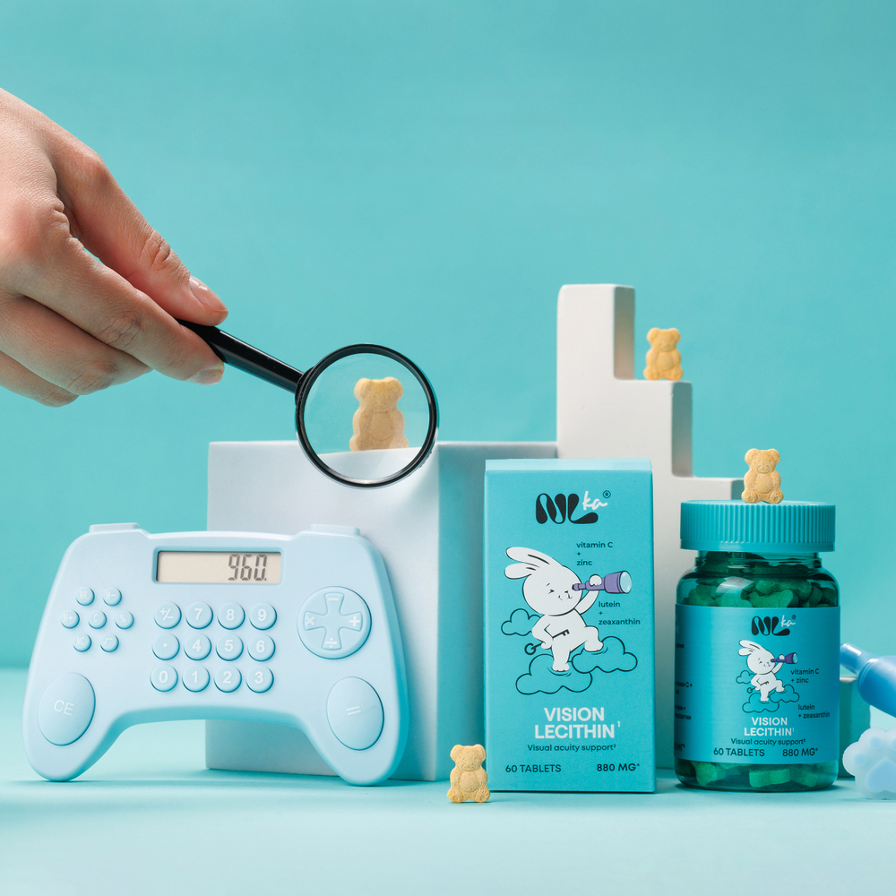Nlka Для детей Vision Lecithin Детское зрение 60шт для защиты и здоровья глаз
