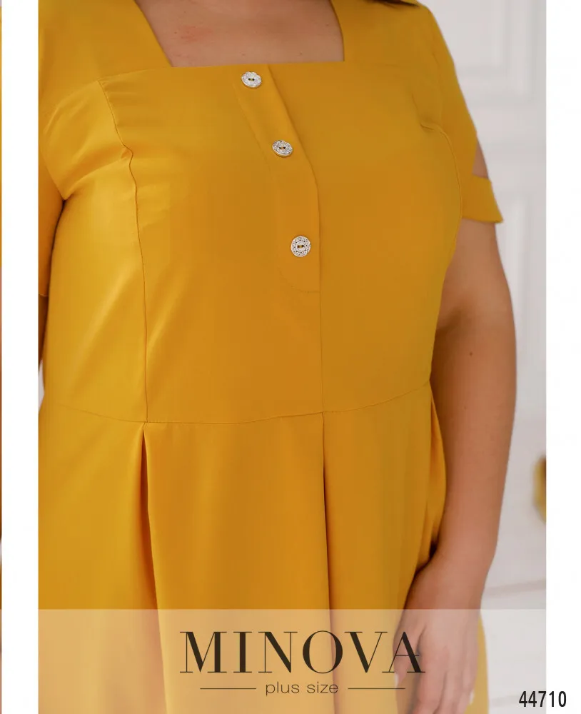 Платье 8-290-горчица Minova