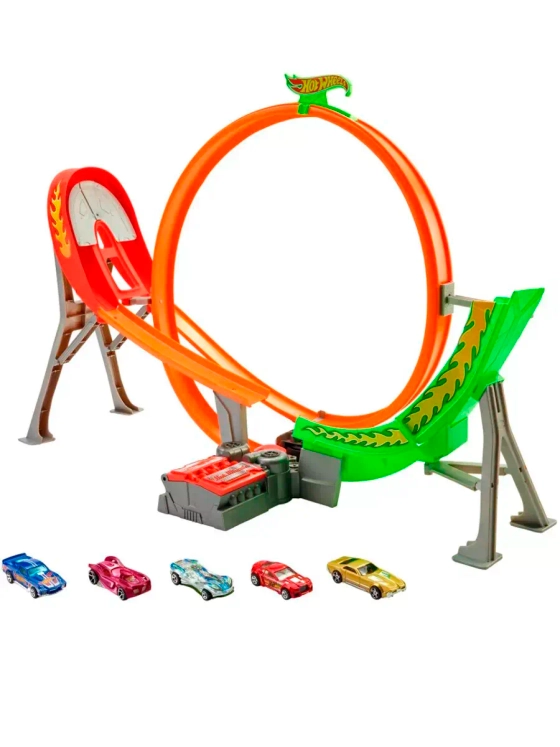 Моторизированный трек трасса Безумный форсаж Хот Вилс FCF18