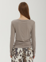 Женский Лонслив Loose Fit Top