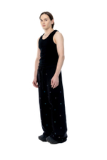 Оверсайз брюки бензин черные