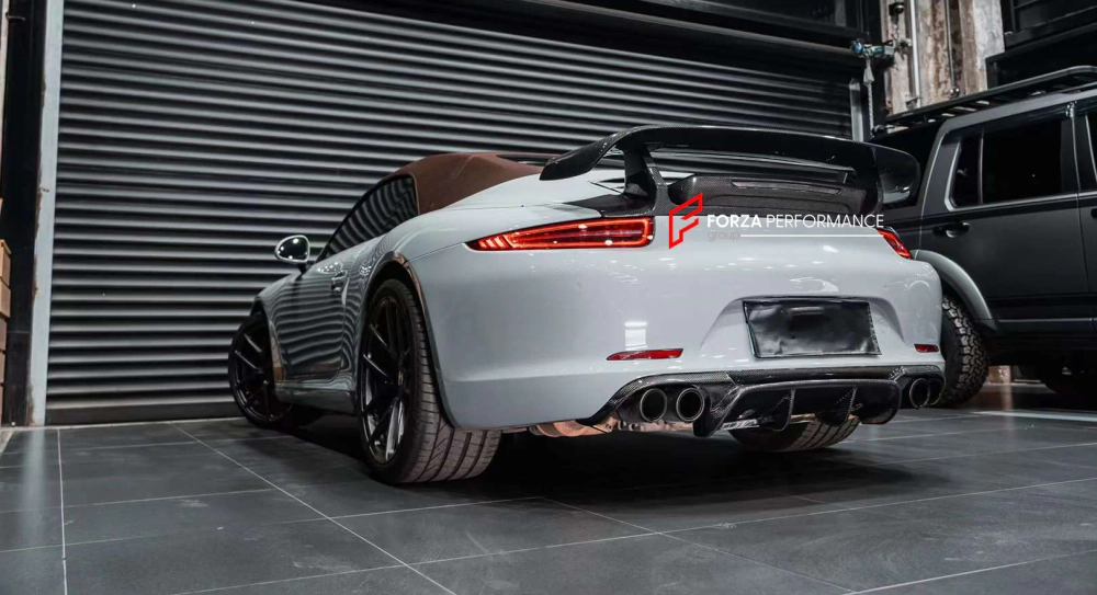 Карбоновый спойлер на крышку багажника для PORSCHE 911 991.1 CARRERA 2019–2025