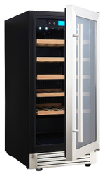 Винный шкаф Cellar Private CP032-1T серебристая дверь