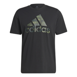 Мужское теннисное поло adidas Camo T-Shirt Men - Black