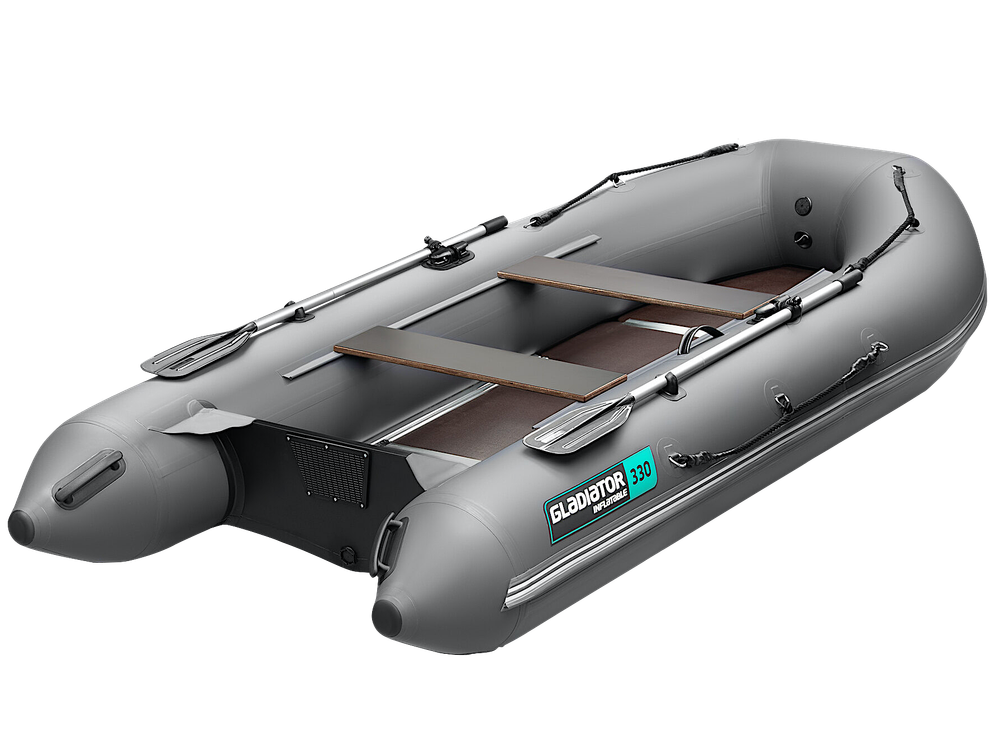 Лодка ПВХ Gladiator Light B330 с фанерным полом -