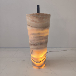 Раковина напольная из оникса Yellow ON-04196 (40*40*90 см)