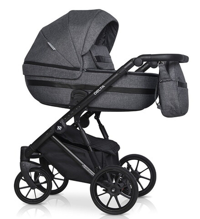 Детская коляска Riko Basic Delta 2 в 1 05 carbon