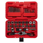 МАСТАК (351-00040CP) Набор метчиков и плашек SK-5 M3-M12, кейс, 40 предметов, в комплекте набор пассатижей