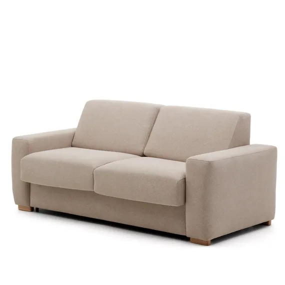 Трехместный диван-кровать Anley 204 см, бежевый