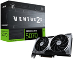 Видеокарта MSI GeForce RTX 5070 VENTUS 2X OC (RTX 5070 12G VENTUS 2X OC)