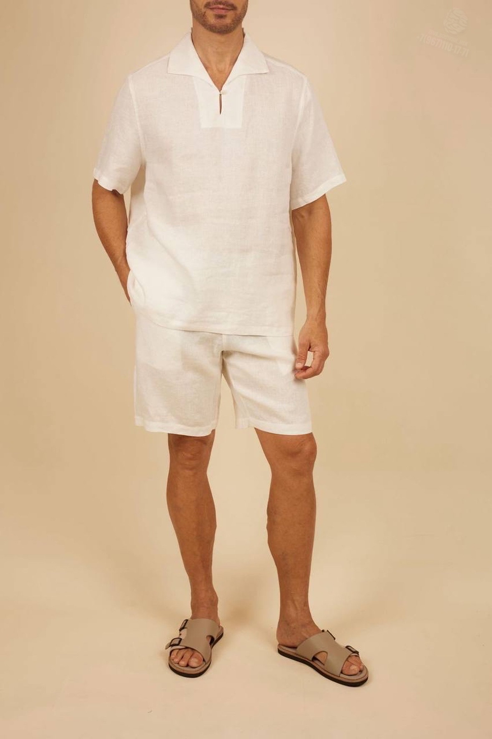 Льняной летний костюм Eleventy