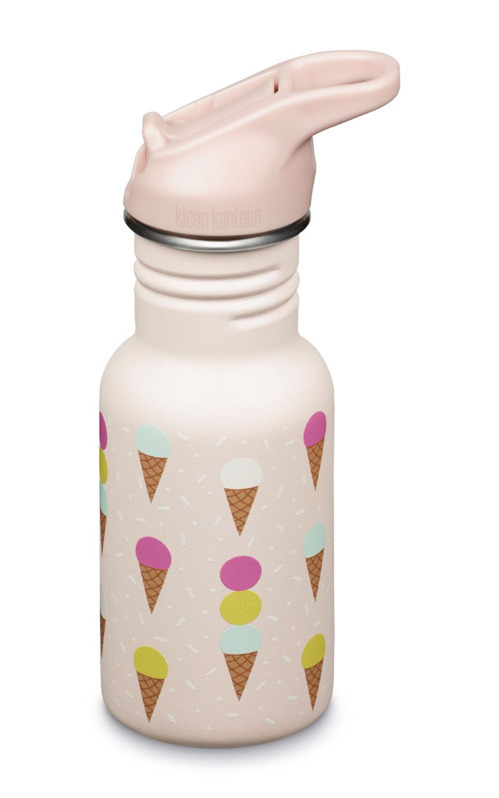 Детская бутылка Klean Kanteen Kid Classic Narrow Flip Sport 12oz (355 мл) Ice Cream