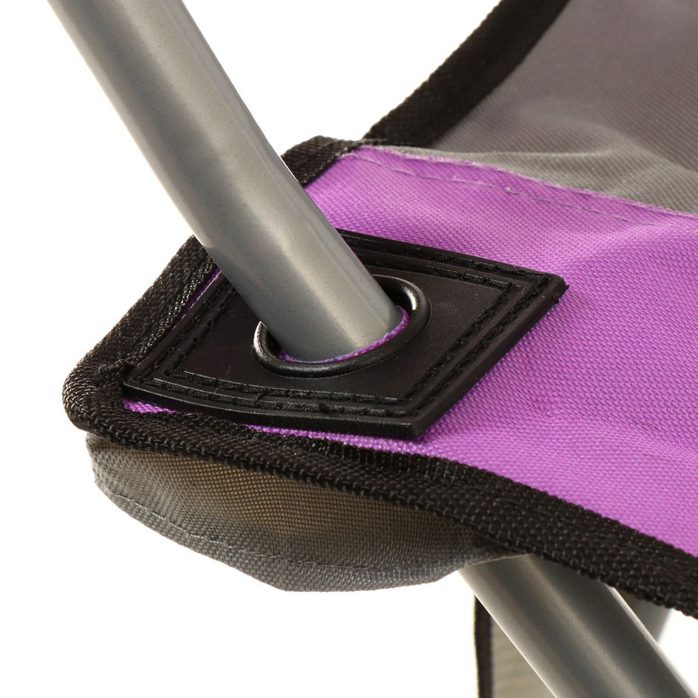 Стул-кресло 58х90х101 см, фуксия с серым, с подстаканником, 100 кг, Green Days, YTBC10101