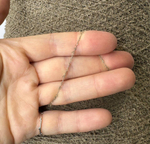 6775 - MILLEFILI S.p.A.; 82% хлопок, 18% п/а; 650м/100гр; col. 116222, цвет: темно-бежевый; S714; МР. ; Есть бобинка: 91 гр