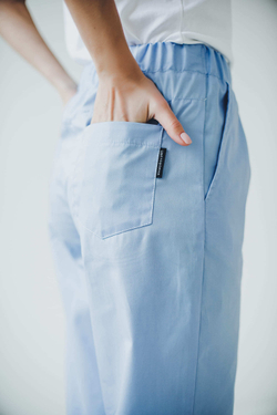 Брюки женские м539 сансара голубой1112