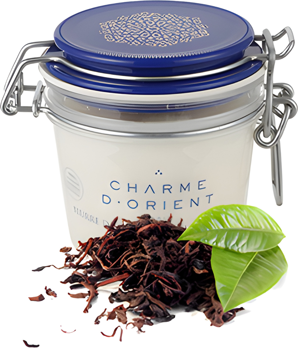 CHARME D'ORIENT Масло карите с аргановым маслом «Черный чай»  Shea Butter With Argan Oil Black Tea Fragrance (Шарм ди Ориент) 200 гр