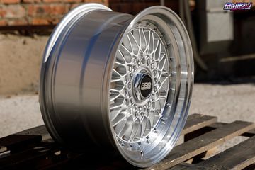 Комплект дисков BBS RS R16 8.0J ET20 4*114.3 / 4*100 Silver ML