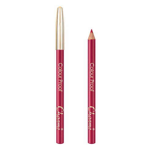 Charme Карандаш для губ «Color Proof» тон 474, влагостойкая гипоаллергенная формула (Роскошный малиновый)