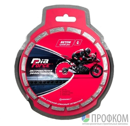 Диск алмазный по бетону DIAFORCE SEGMENT BASIC 115х1,9х22,23мм сухой рез