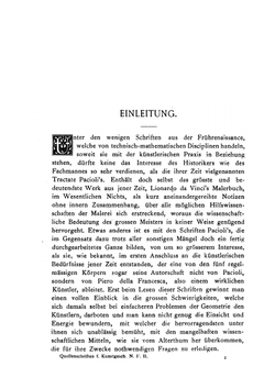 Divina Proportione. Die Lehre vom goldenen schnitt | F.L. Pacioli