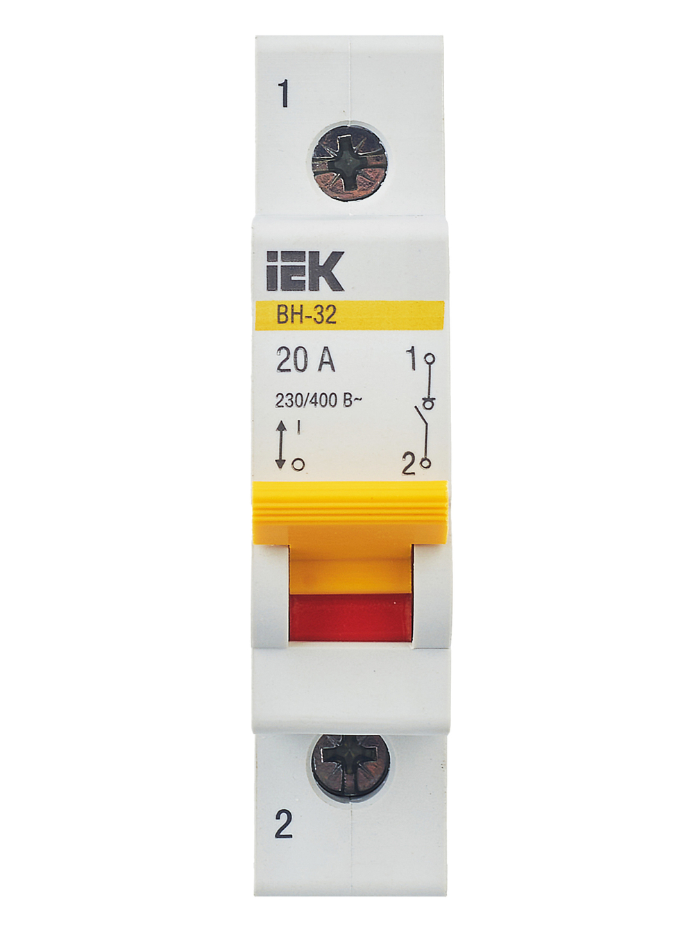 KARAT Выключатель нагрузки (мини-рубильник) ВН-32 1P 20А IEK