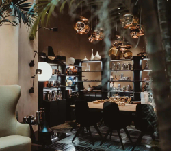 Ваза Bone Large Brass