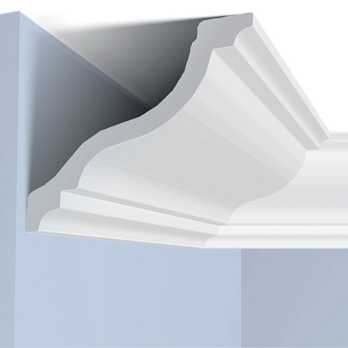 Hi Wood. Потолочный плинтус A150V1 (110*105*2000мм) Фитополимер/Дюрополимер