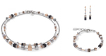 Колье-трансформер 4-in-1 сотуар Coeur de Lion Rosegold-Silver 5008/10-1631