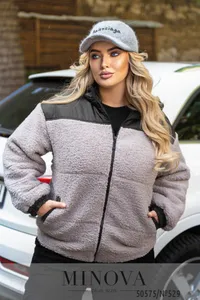 Куртка 529-светло-серый Minova