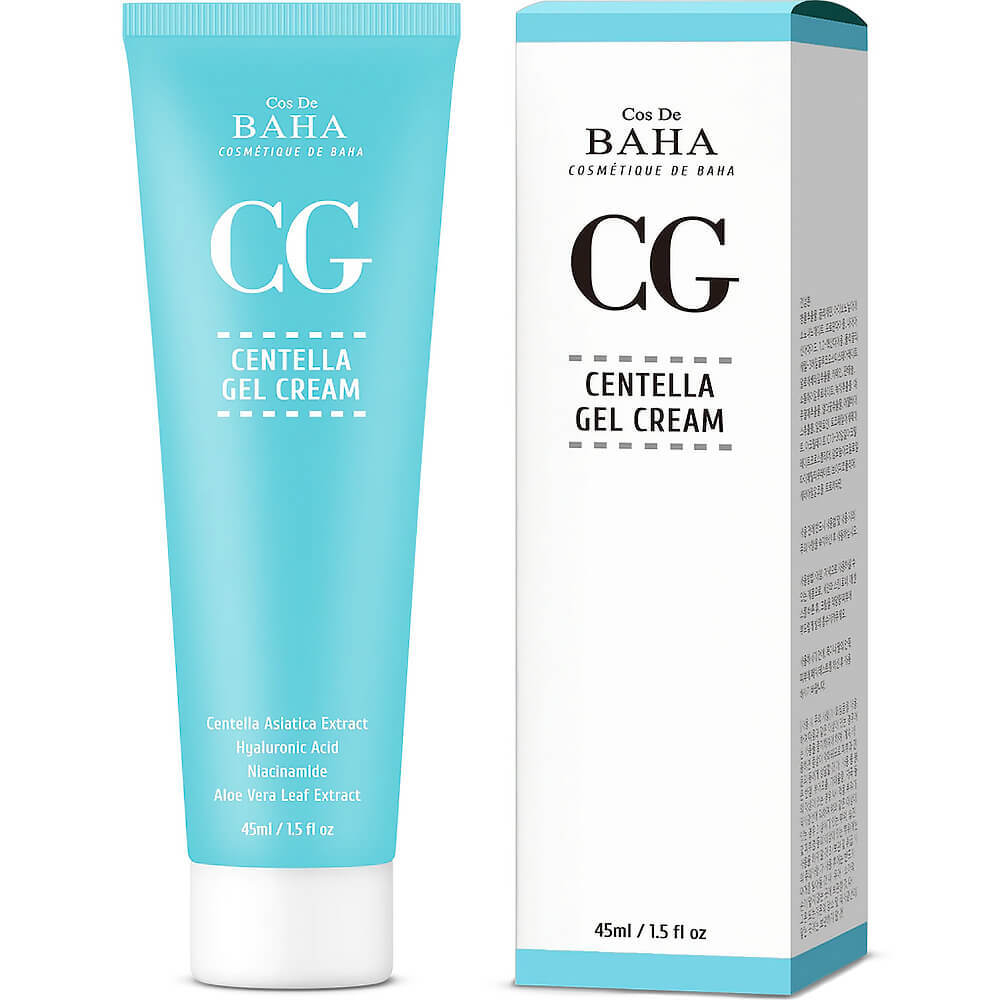 Крем-гель восстанавливающий с 81% центеллы Cos De Baha СG Centella Gel Cream, 45 мл