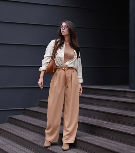 брюки палаццо