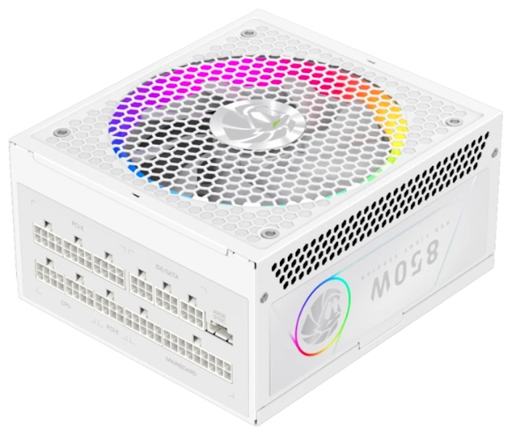 Блок питания Game Max RGB WH 850 Вт