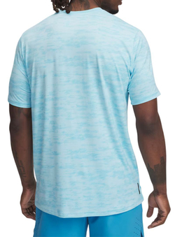 Мужская теннисная футболка Under Armour Vanish Energy Printed Short Sleeve - небесный