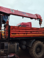 КамАЗ 43118 6x6 Бортовой с КМУ 41K00G-LA (Дизельный, 11,8 л, 300 л.с., МТ)