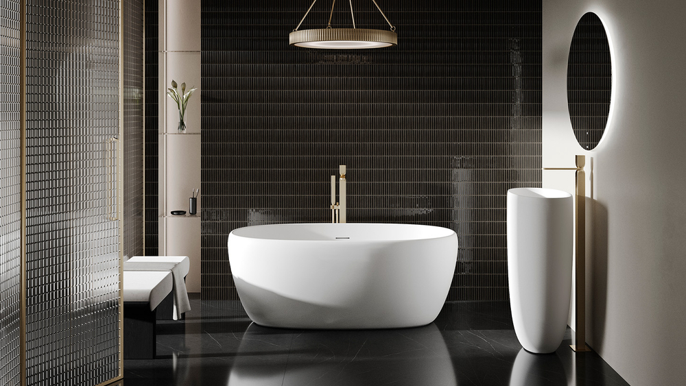 Ванна LUCE 150x75 матовая покраска по RAL полностью